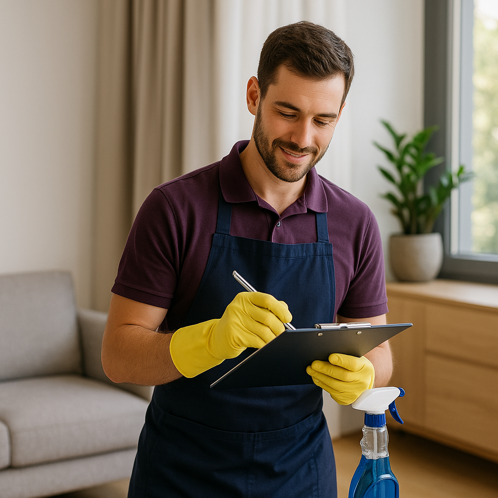 Ménage professionnel aux standards hôteliers